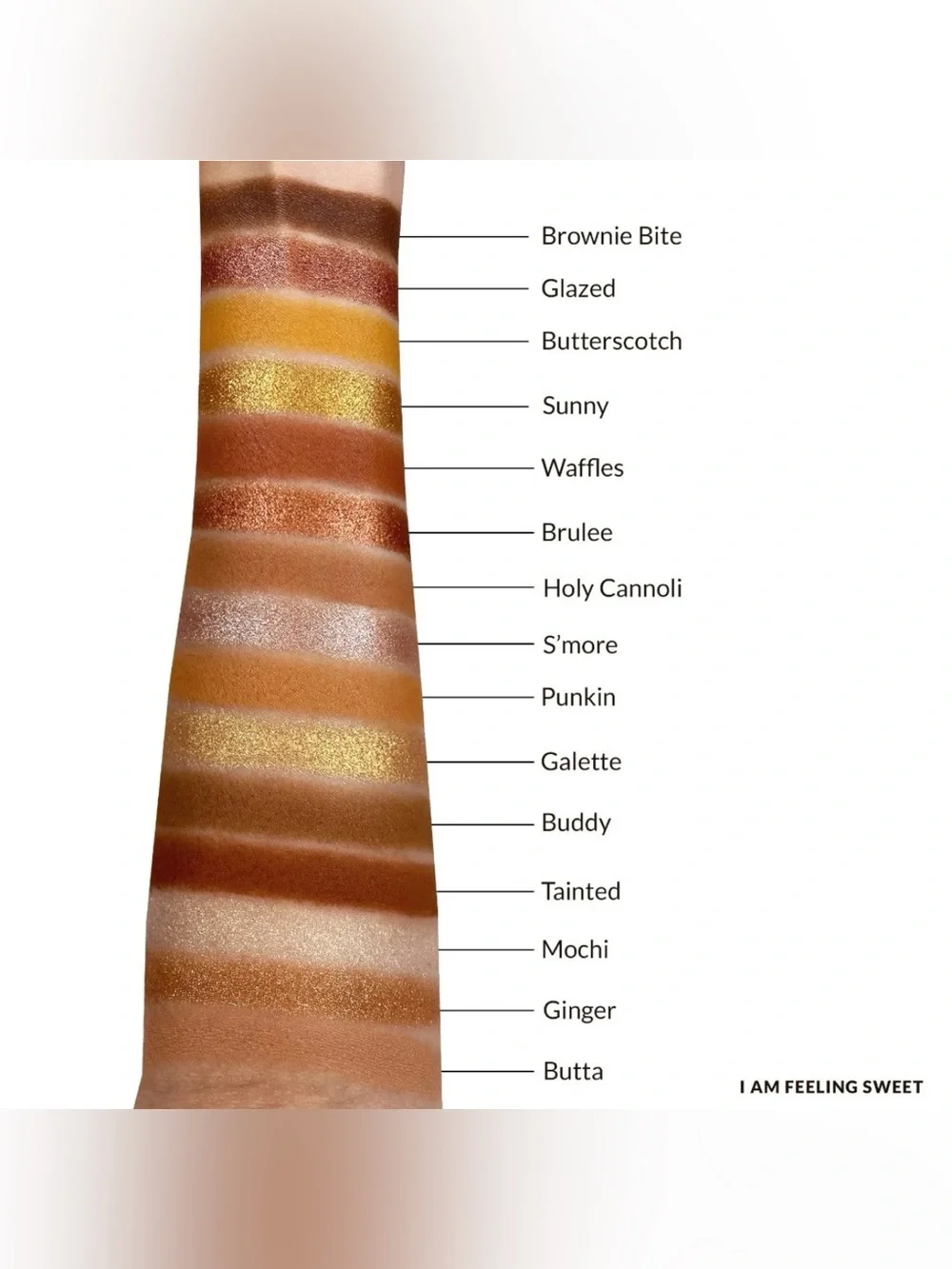 KimChi Chic Beauty I Am Feeling Sweet Eyeshadow Palette – 15 Shades